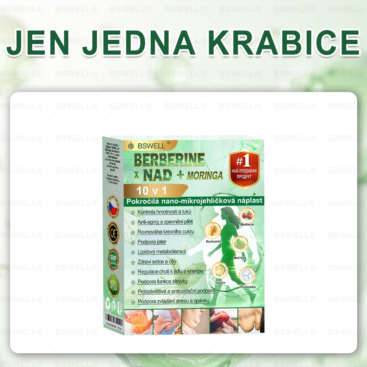 🌿🌿BSWELL® Nano mikrovpichová zeštíhlující náplast✨(Stačí použít pouze jednou denně – viditelné změny již za 28 dní) ✅Bezbolestná, dlouhotrvající, zaměřená na řešení cukrovky, obezity a kardiovaskulárních onemocnění