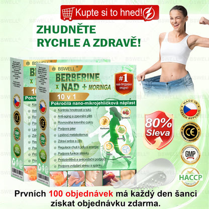 🌿🌿BSWELL® Nano mikrovpichová zeštíhlující náplast✨(Stačí použít pouze jednou denně – viditelné změny již za 28 dní) ✅Bezbolestná, dlouhotrvající, zaměřená na řešení cukrovky, obezity a kardiovaskulárních onemocnění