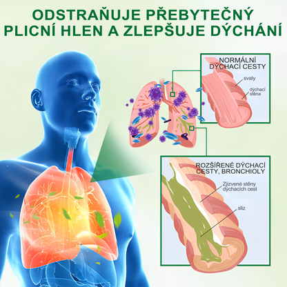 🍃𝐆𝐨𝐨𝐲𝐞𝐞𝐫™ Pokročilý sprej na čištění plic -🧑‍⚕️ Podporuje zdraví plic, průdušek a dutin, napomáhá zdraví dýchacího systému a usnadňuje dýchání.
