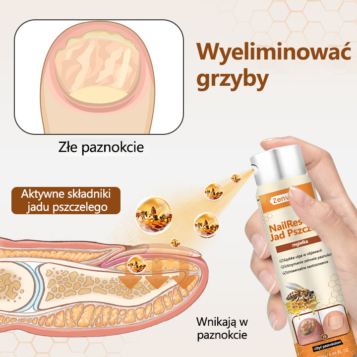【Doporučeno odborníky】💛Zenvira® NailRescue Přírodní Sprej — ✅ Prokázaná účinnost proti lámavosti a žloutnutí nehtů během 7 dní!